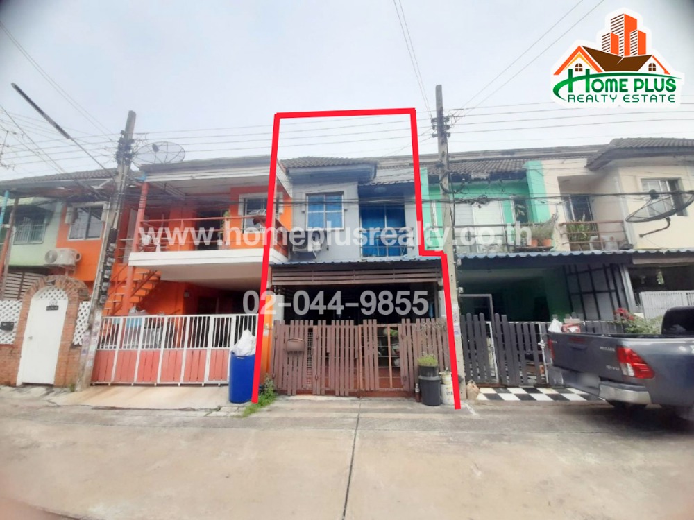 For SaleTownhouseNawamin, Ramindra : Rock Garden Home Village 2, Watcharaphon-Sai Mai Road (near Venice the Iris Watcharaphon)