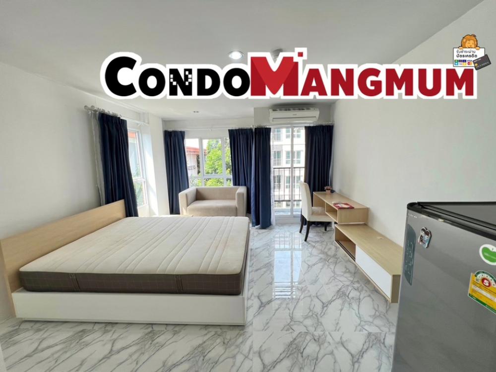 For RentCondoSamut Prakan,Samrong : Condo for rent, Miami Bang Pu, near Bang Pu Industrial Estate, BTS Kheha