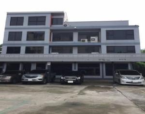 For RentOfficeNawamin, Ramindra : For Rent Office building for rent, 3.5 floors, Soi Nawamin, not deep into the alley. Near Ram Inthra Intersection, km. 8, land area 280 square wa, very good location, parking for 20 cars, air conditioning in the whole building. Suitable for office and com