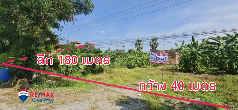 For SaleLandPathum Thani,Rangsit, Thammasat : Vacant land near the road 346, no flooding, beautiful plot