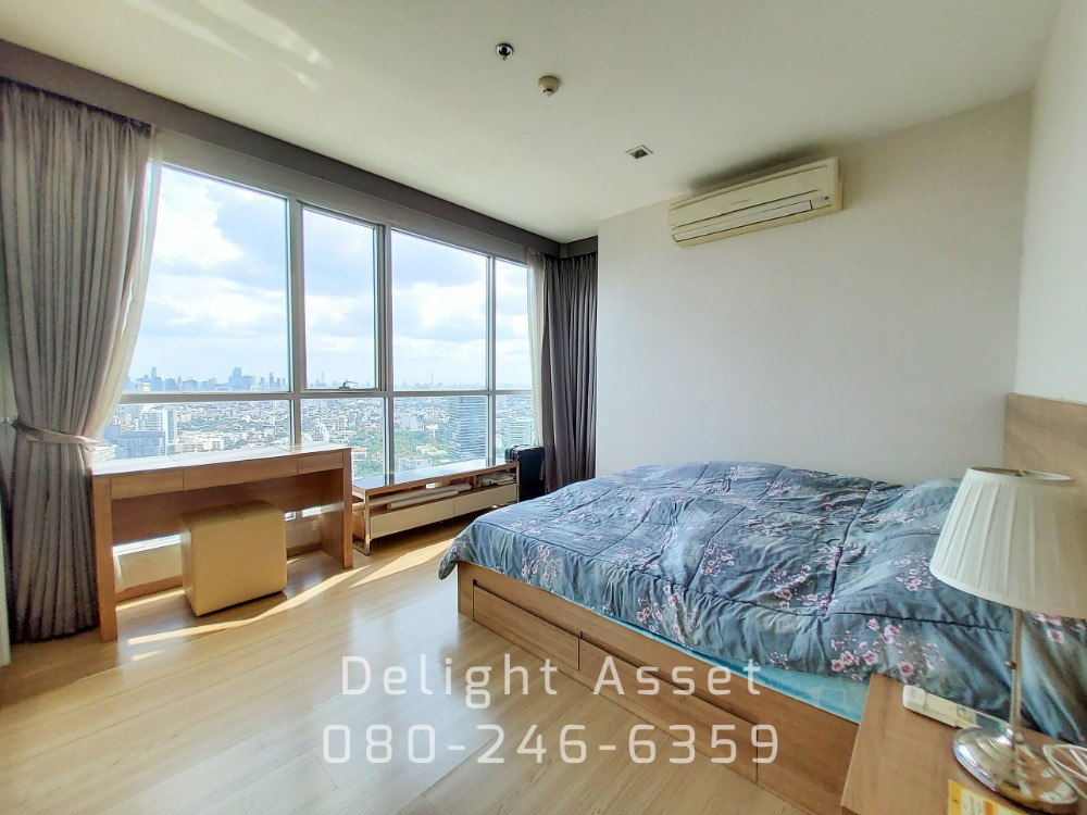 ขายคอนโดสะพานควาย จตุจักร : Hot Deal ! ! Rhythm Phahol-Ari, 59.81 sqm 43th floor Fully-furnished with Nice View,  Near BTS Ari & BTS Saphan kwai