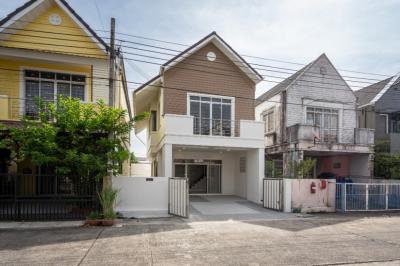 For SaleHouseNonthaburi, Bang Yai, Bangbuathong : Village, Monthon 4, Bang Yai, newly decorated house Can go in and out in many ways, near the train station