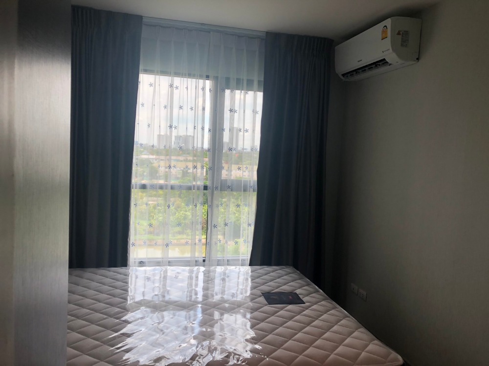 For RentCondoBangna, Bearing, Lasalle : For rent, Espen Condo Lasalle, size 27 sq.m., 8th floor, Building A2, opposite Sikarin Hospital, price 8,000 baht.