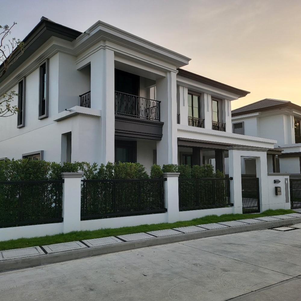 For RentHousePathum Thani,Rangsit, Thammasat : FOR RENT! 4BD 4BA Premium Family Home SETTHASIRI Krungthep – Pathumthani: Fully furnished, pet-friendly, near golf courses, international schools, shopping centers, etc.

What the house has to offer:
💓 Picturesque view of the Flora View Golf and Country C