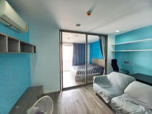 For RentCondoLadprao, Central Ladprao : 📣Condo for rent Modiz Ladprao 18 (Modiz Ladprao18), good condition, never rented. Balcony facing south of the building, good lighting, not hot, good wind, near MRT Ladprao, furniture and electrical appliances ready to move in