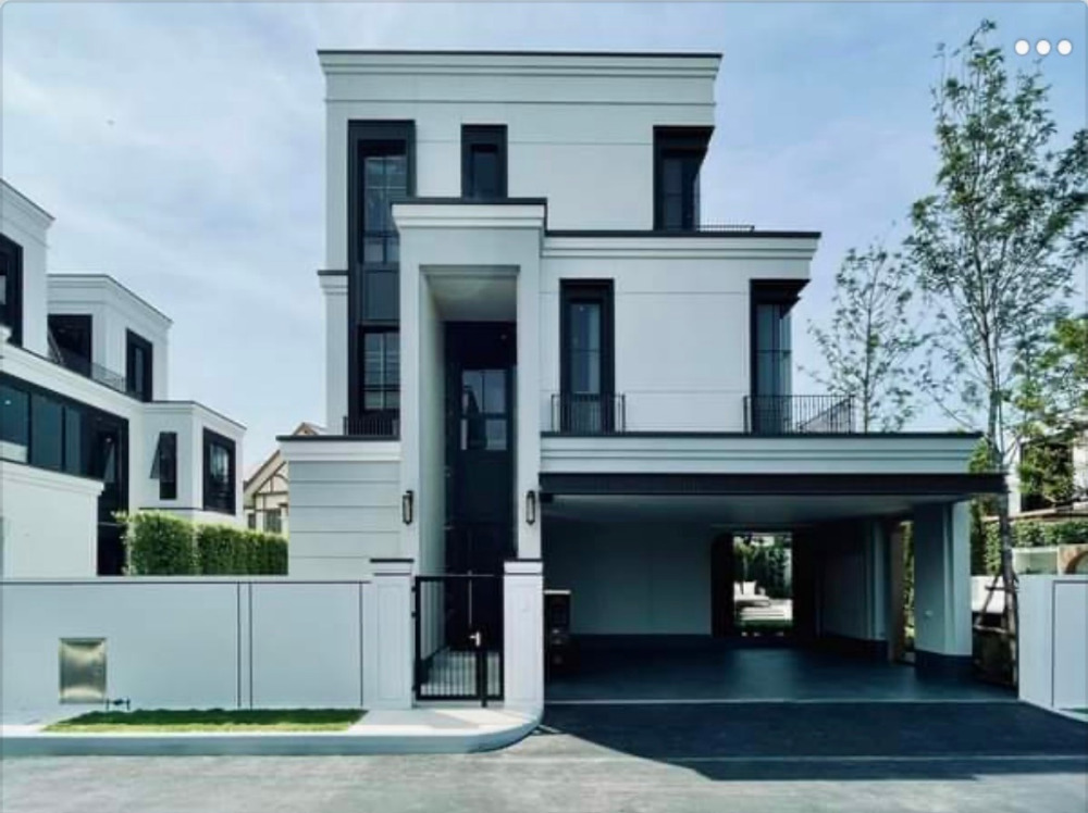 ขายบ้านพัฒนาการ ศรีนครินทร์ : Malton Gates Krungthep Kreetha 71.9sqwah 4bed 4bath 34,500,000 Am: 0656199198