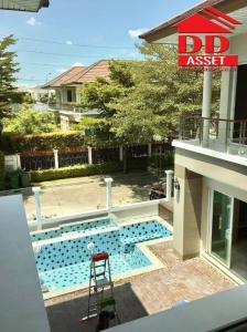 For RentHouseNakhon Pathom, Phutthamonthon, Salaya : Nirvana ICON Pinklao Nirvana Icon Pinklao on Phutthamonthon Sai 2 Road, modern style detached house