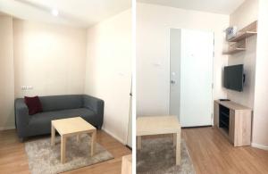 For RentCondoPattanakan, Srinakarin : 📣 For rent, Lumpini Ville On Nut - Phatthanakan (Lumpini Ville On Nut - Phatthanakan), 1 bedroom, size 23 sq m, 6th floor, Building C1, north balcony, cool room, not exposed to the sun. Building near sports club, swimming pool, fitness center, near Airpor