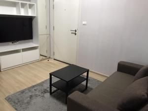 For RentCondoBang kae, Phetkasem : 📣Condo for rent Fuse Sense Bangkae (Fuse Sense Bangkae), 1 bedroom, size 30.75 sq.m., 16th floor, pool view, near the main MRT station, in front of The Mall Bang Khae Complete furniture and electrical appliances Put wallpaper in the whole room!!