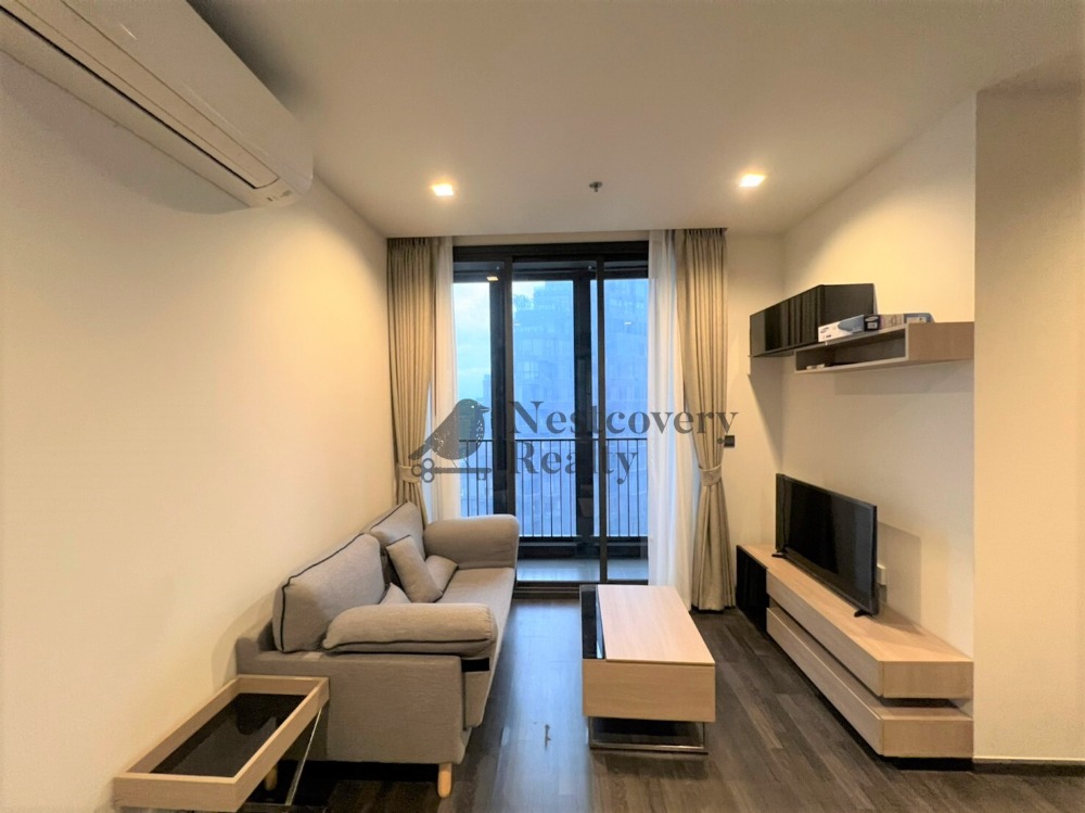 For RentCondoRama9, Petchburi, RCA : High Floor! 2 Bedrooms At The Line Asoke Ratchada By Nestcovery