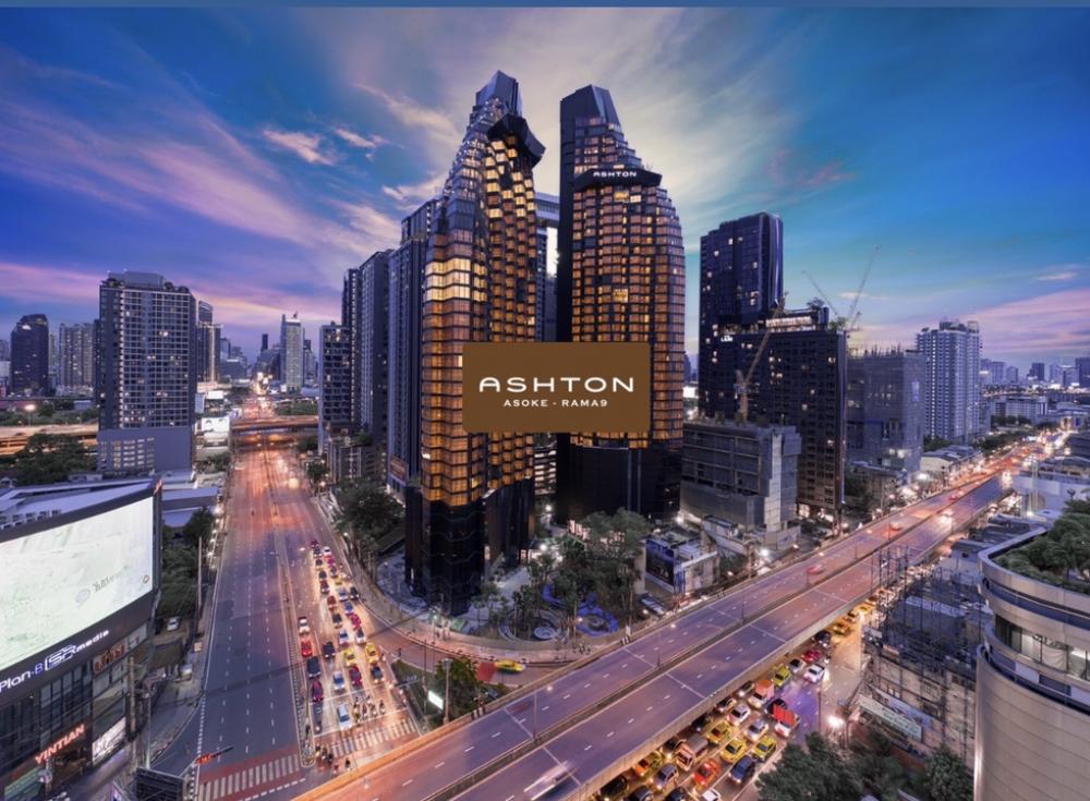 For SaleCondoRama9, Petchburi, RCA : New room for sale from the project, 2 bedrooms, 2 bathrooms. To make an appointment, call 085-9455-666 (Firth).