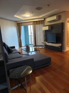 For RentCondoRama9, Petchburi, RCA : Available for Rent : 2 Bed 2 Bath Belle Grand Rama 9, Nice Decoration, 89 sq.m., 26th floor, Building B, only 500 Metre to MRT