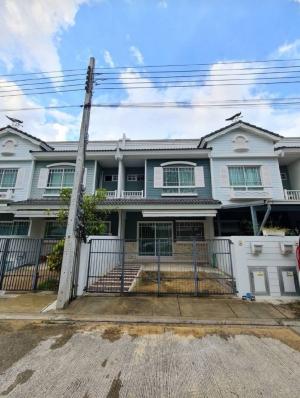 For RentTownhouseSamut Prakan,Samrong : ✅ 2-storey townhome for rent, Indy Bangna 2 project, Bangna-Trad Road
