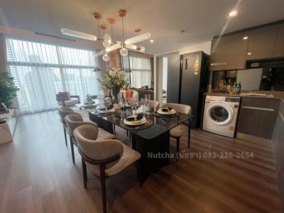 For SaleCondoRama9, Petchburi, RCA : 🔥Rare Item!!🔥Ideo Rama9-Asoke **Penthouse room, 2 bedrooms, 138 sq m** Hybrid, high ceiling, floor 31+, contact project sales 0822362654 Natcha