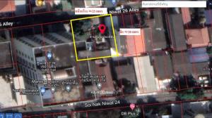 For SaleLandChokchai 4, Ladprao 71, Ladprao 48, : Land for sale 117 sq.w. only 190 m. from the entrance of Soi Nak Niwat 26.