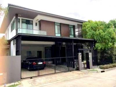 For RentHouseLadkrabang, Suwannaphum Airport : 🔴72,000฿🔴 𝐌𝐚𝐧𝐭𝐡𝐚𝐧𝐚 𝐎𝐧𝐧𝐮𝐭–𝐖𝐨𝐧𝐠𝐰𝐚𝐞𝐧 𝟒♦ Beautiful house, good location, welcome to take a look 😊🙏 ( Add Line : @bbcondo88 ) Property Code 879-B1630