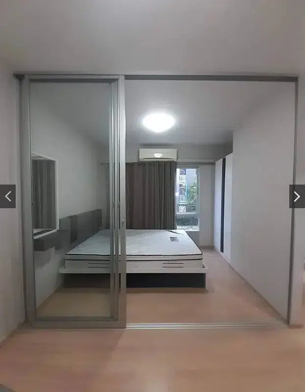 For RentCondoLadprao101, Happy Land, The Mall Bang Kapi : ⚡ Plum Condo Ladprao 101 for rent, size 22.36 sq m, complete with furniture and electrical appliances ⚡