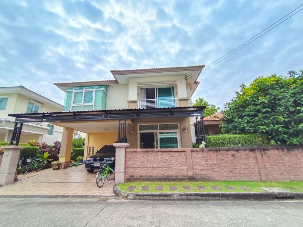 ขายบ้านมีนบุรี-ร่มเกล้า : ขายบ้านเดี่ยวคาซ่า วิลล์ รามคำแหง-วงแหวน 1 - หลังมุม สวยตรงปก