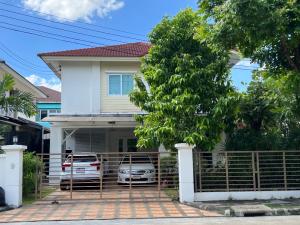 For SaleHouseNawamin, Ramindra : House for sale Casa Ville Sukhapiban 5 - opposite the clubhouse, garden plot.