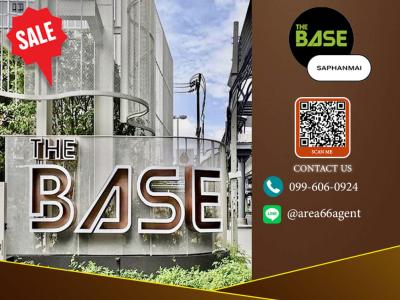 For SaleCondoVipawadee, Don Mueang, Lak Si : For Sale The Base Saphanmai Nearby BTS Green Line Sai Yud Station