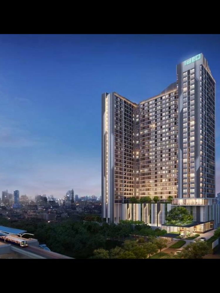 For SaleCondoThaphra, Talat Phlu, Wutthakat : Selling a room at Ideo Wutthakat condo with furniture and appliances. Size 30.60 square meters, 1 bedroom