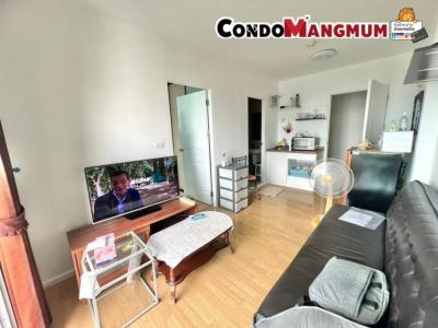 For SaleCondoSamut Prakan,Samrong : Condo for sale Parkland Lite Pak Nam (near BTS Pak Nam), only 250 meters.