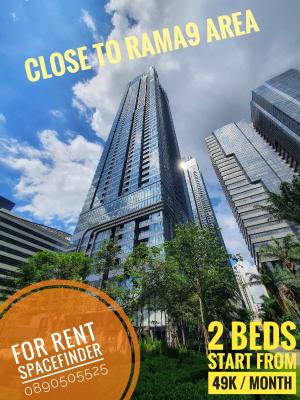 For RentCondoRama9, Petchburi, RCA : New One9Five Condo Unit For Rent In Rama9 AreaProject One9FiveUsable Area : 58 sq.m.2 Bedrooms2 BathroomsFully furnished with all electric appliances.Available NowRental price : 48,000 Baht/month[Agent Post]Please contact us to arrange the