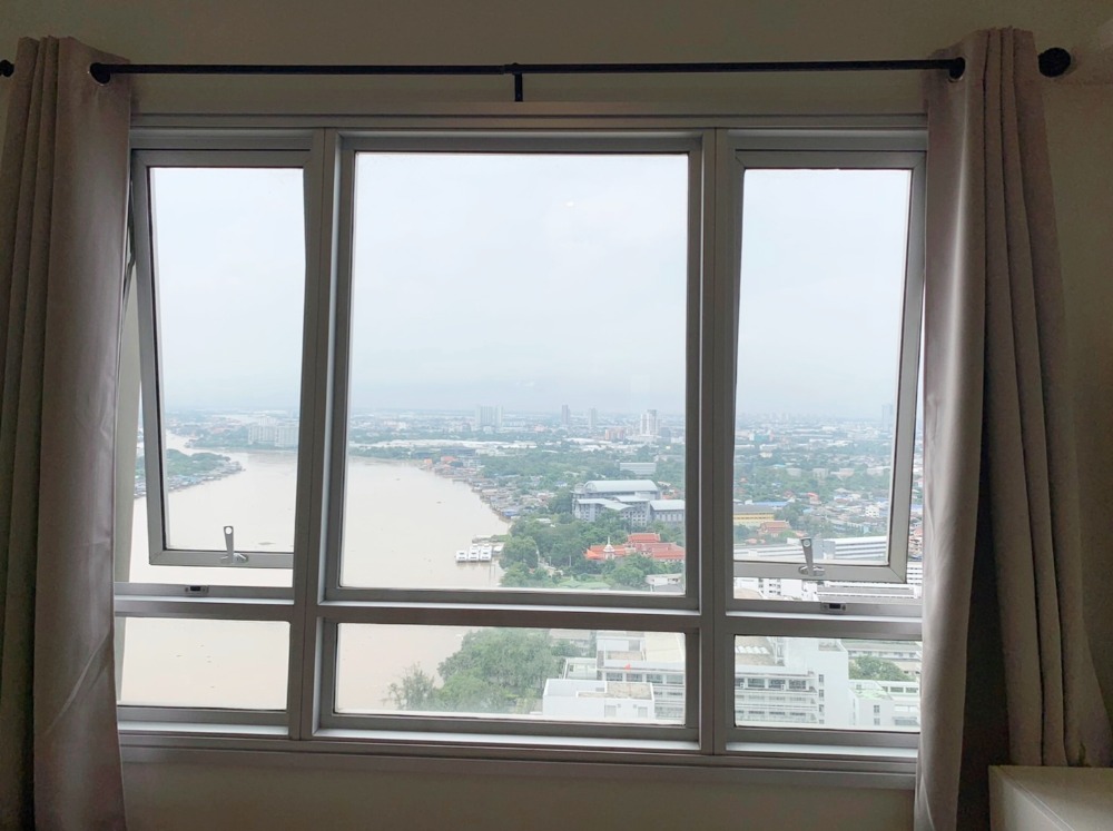 For RentCondoRattanathibet, Sanambinna : Manor Sanambinnam #Condo for rent next to the Chao Phraya River