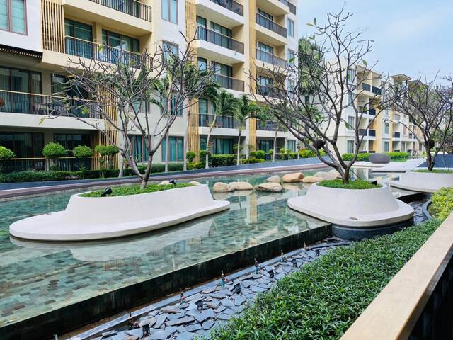 For RentCondoHua Hin, Prachuap Khiri Khan, Pran Buri : Condo for rent, Baan Sansuk, Hua Hin, 2 bedrooms, 2 bathrooms