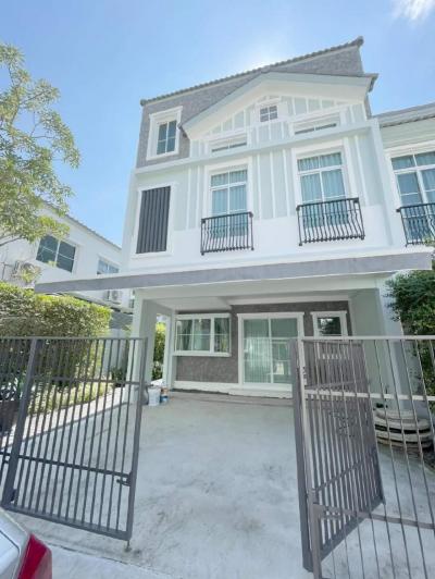 For RentTownhouseBangna, Bearing, Lasalle : 💥New premium townhome for rent, Indy 2 Bangna-Ramkhamhaeng 2 💥