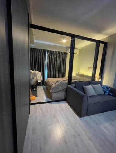 For RentCondoRatchadapisek, Huaikwang, Suttisan : Condo for rent This price is very rare 🔥🔥 IDEO Ratchada-Sutthisan, only 450 meters from MRT Sutthisan.