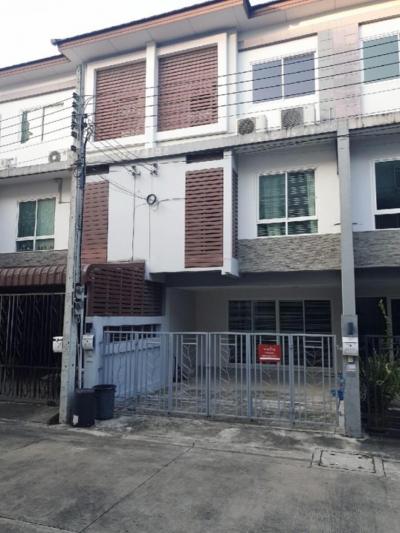 For RentTownhouseRama5, Ratchapruek, Bangkruai : 🟢ให้เช่าทาวน์โฮม 3 ชั้น ทำเป็น โฮมออฟฟิศ ได้ในหมู่บ้านธาราดี 3