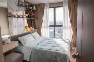 For RentCondoBangna, Bearing, Lasalle : For rent 💜 Ideo O2 Bangna💜, balcony overlooking the Chao Phraya River, decoration room, furniture and complete electrical appliances, ready to move in