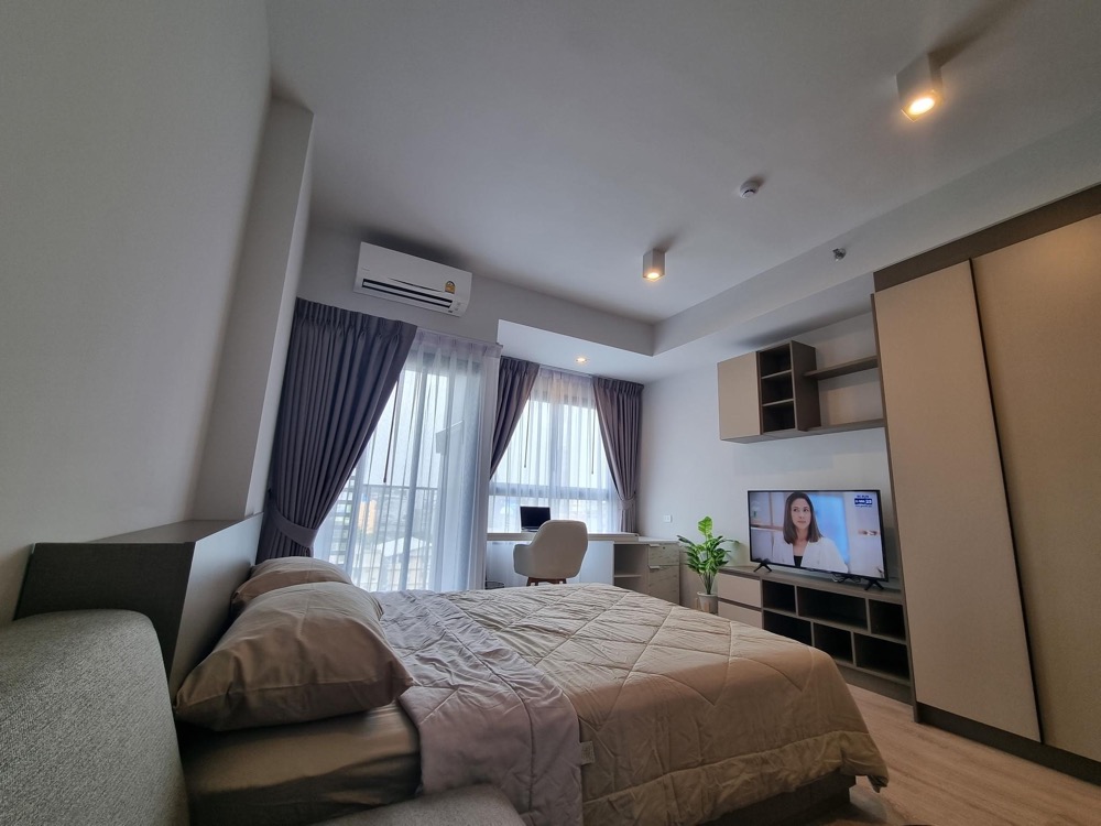 For RentCondoRama9, Petchburi, RCA : ID159_H IDEO RAMA9 - ASOKE, beautiful room, fully furnished, ready to move in, convenient transportation, near MRT