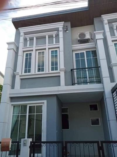 For RentTownhouseLadkrabang, Suwannaphum Airport : 💥 Townhome for rent, Golden town 3 Bangna Suanluang, price only 20,000 baht ❤️ Interested contact: Na Tel No: 092-4979787
