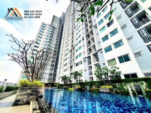For SaleCondoRattanathibet, Sanambinna : CONDO Supalai City Resort, Phra Nang Klao Station - Chao Phraya, 18th floor, river side view, beautiful room, new, clean, fully furnished, can carry the bag and move in.