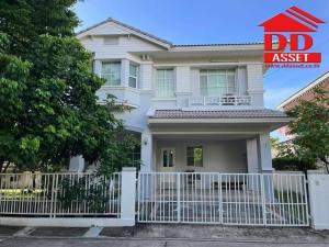 For RentHouseSamut Prakan,Samrong : House for rent, Siwalee, Suvarnabhumi, King Kaew, Bang Phli, beautifully decorated, large house, fully furnished, ready to move in, behind the corner, a lot of space.