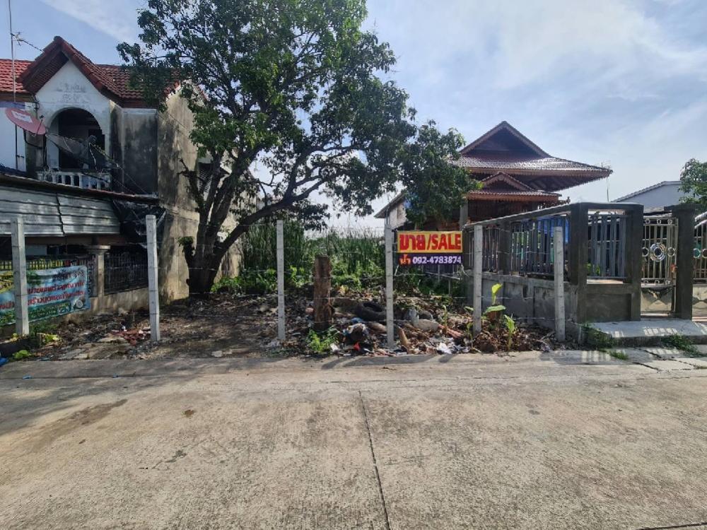 For SaleLandPathum Thani,Rangsit, Thammasat : Land for sale, 50 square meters, Soi Somprasong 8, near Pathumwilai intersection.