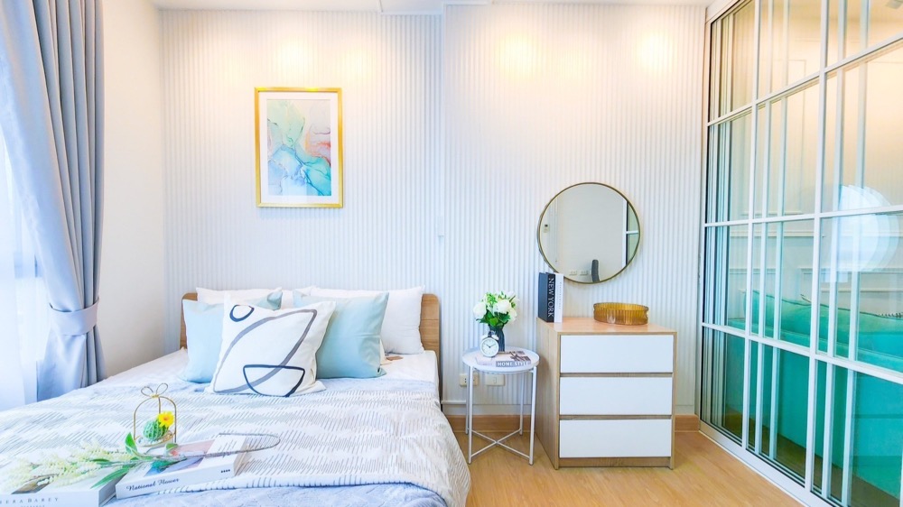 ขายคอนโดนวมินทร์ รามอินทรา : Plum Nawamin Condo คอนโดติดถนนนวมินทร์  แต่งครบ สวยไม่ซ้ำใคร สไตล์ Minimal หิ้วกระเป๋าเข้าอยู่ได้เลย