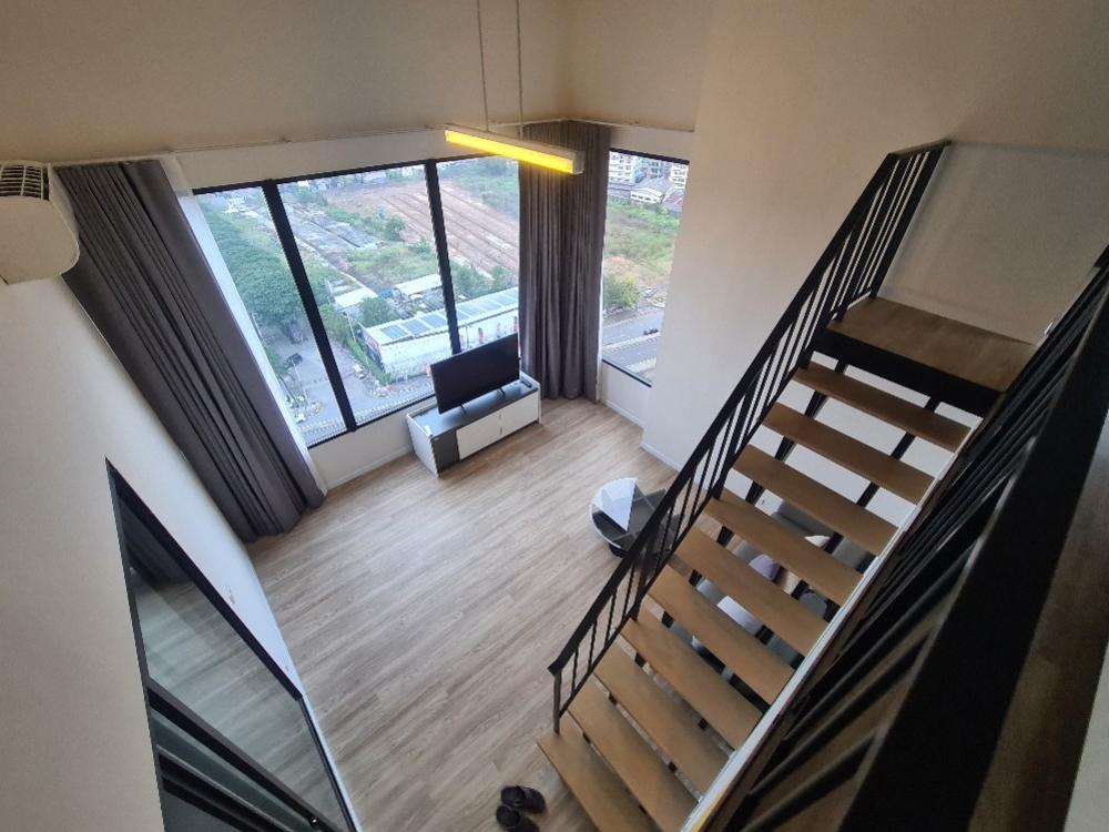For RentCondoNawamin, Ramindra : For rent, Blossom Condo at Fashion Beyond (Ratchada-Ramintra Road) 2 bedrooms / 1 bathroom, beautiful room, high view.....can carry the bag and move in ✨ Rent 18,000 ฿ ✨
