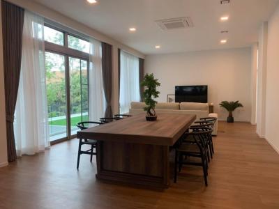 For RentHousePattanakan, Srinakarin : LBH0438 Sell - Rent a 3-storey detached house, VIVE Rama 9 Village, opposite the club house near Rama 9.