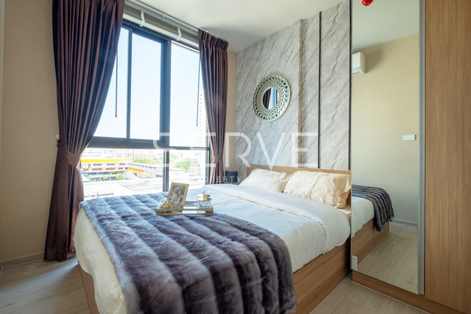 For RentCondoBangna, Bearing, Lasalle : 🔥🔥1 Bed Luxury Style New Condo in Bangna Area Good Location Next to Central Plaza Bangna & Big C at NUE Noble Centre Bangna Condo / For Rent