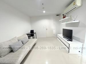 For RentCondoRama9, Petchburi, RCA : RENT !! Condo Aspire, MRT Rama 9, 1 Bed, Bl. A, Fl. 22, Area 39 sq.m., Rent 16,000 Baht