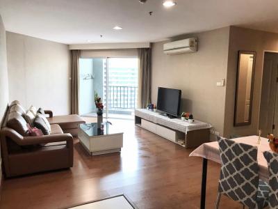 For RentCondoRama9, Petchburi, RCA : BL084_H BELLE GRAND RAMA9, beautiful room, new room, beautifully decorated, fully furnished, spacious room, high floor, beautiful view, ready to move in.