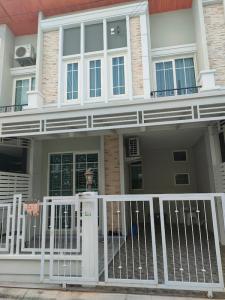For RentTownhouseBang Sue, Wong Sawang, Tao Pun : BH1118 Townhome for rent, 2 floors, 4 bedrooms, 2 bathrooms, Golden Town Wong Sawang-Khae Rai. ready to move in Mueang Nonthaburi District ready