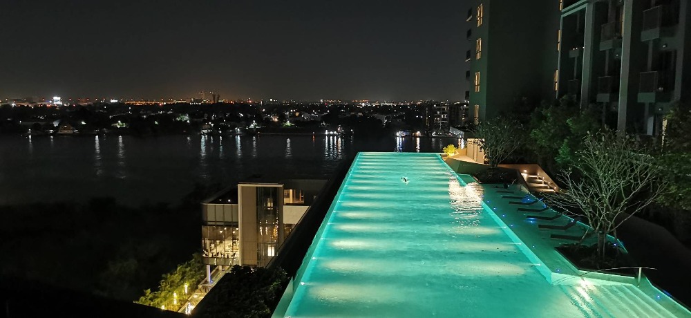 For RentCondoRattanathibet, Sanambinna : Condo for rent, The Politan Aqua, 48th floor (new room has never been in), fully furnished and electrical appliances.