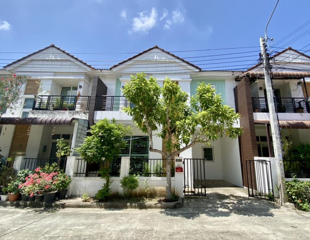 For SaleTownhouseNonthaburi, Bang Yai, Bangbuathong : Sale with tenants, 2-storey townhouse, Thip Phiman Village, Baan Rim Nam (near Bang Yai, Bang Bua Thong District, Nonthaburi Province)