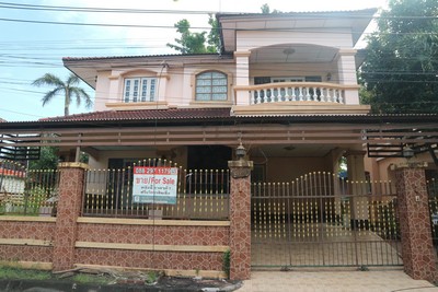 For SaleHouseEakachai, Bang Bon : Urgent sale, single house, Wararom Village, Bang Bon 5, beautiful house with furniture decorated and ready