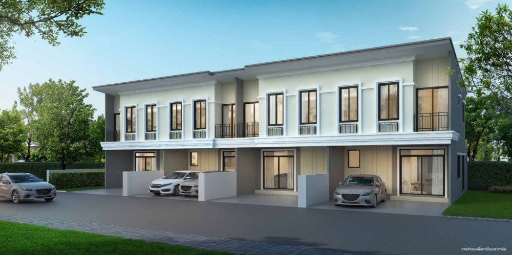 For SaleTownhouseRathburana, Suksawat : Selling Unio Town Suksawat 30, 2-storey townhome, modern classic style, near Sathorn, Chalerm Maha Nakhon Expressway and Industrial Ring Road, Bang Pakok Subdistrict, Rat Burana District, Bangkok.
