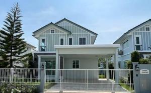 For RentHousePattanakan, Srinakarin : Urgent for rent, a large detached house Sivalee Village Srinakarin - Romklao